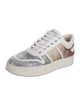 Jimmy Choo Crystal Colorblock Pattern Sneakers