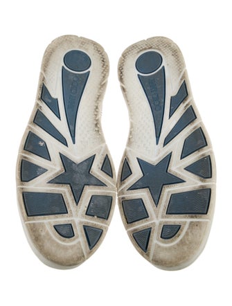 Jimmy Choo Crystal Colorblock Pattern Sneakers