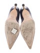 Jimmy Choo Embossed Leather Pumps