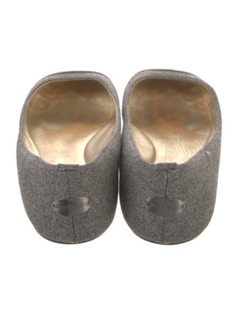 Jimmy Choo Wool Animal Print Ballet Flats