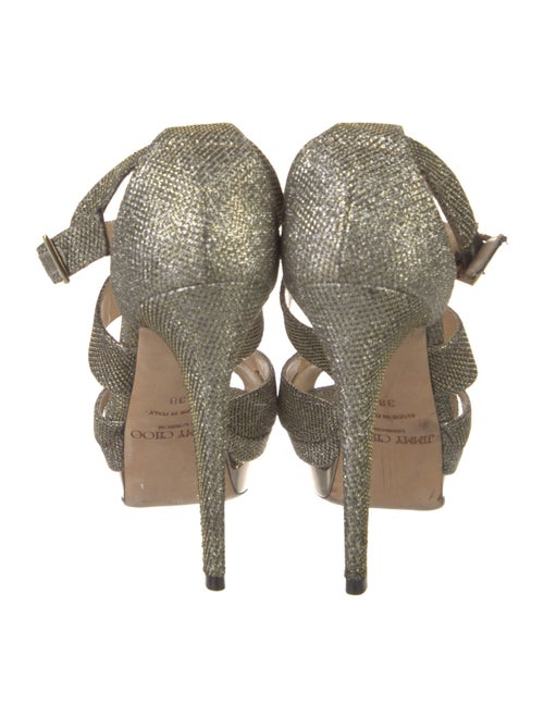 Jimmy Choo Glitter D'Orsay Pumps