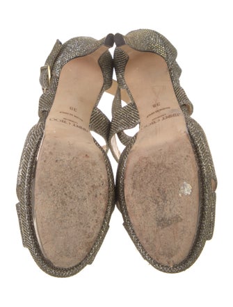 Jimmy Choo Glitter D'Orsay Pumps