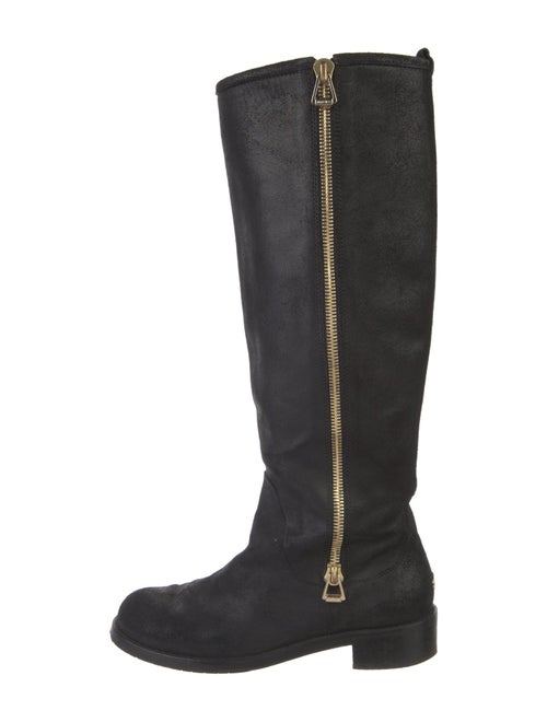 Jimmy Choo Suede Riding Boots