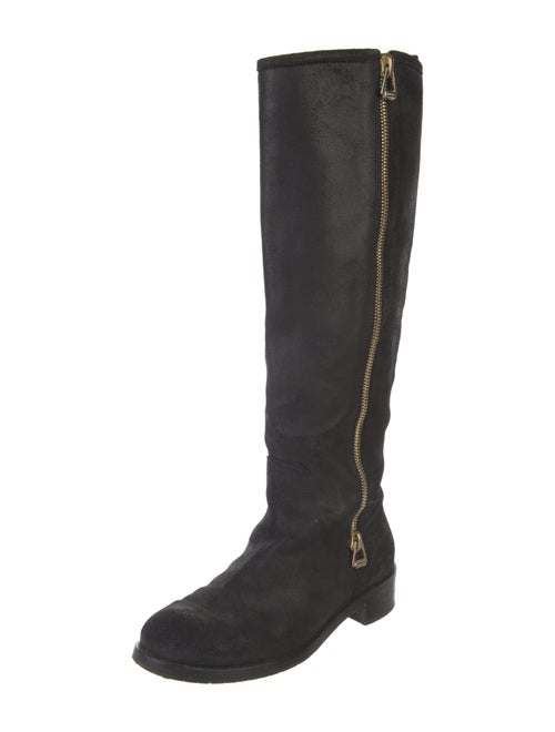 Jimmy Choo Suede Riding Boots
