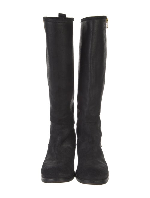 Jimmy Choo Suede Riding Boots