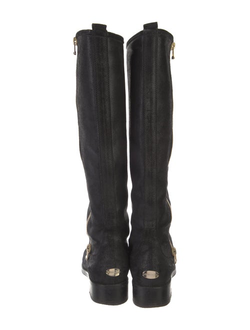 Jimmy Choo Suede Riding Boots