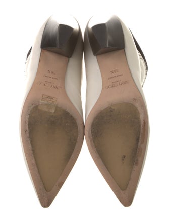 Jimmy Choo Leather Studded Accents Boots