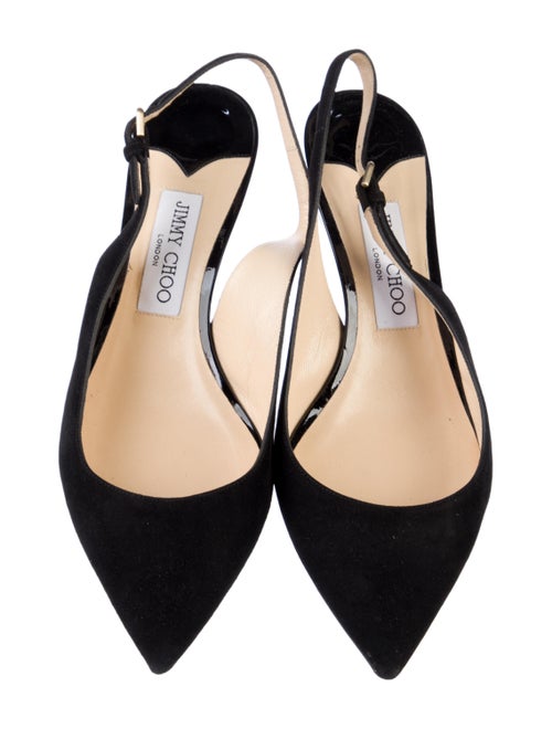Jimmy Choo Suede Slingback Pumps