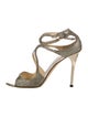 Jimmy Choo Glitter Sandals