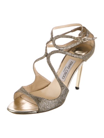 Jimmy Choo Glitter Sandals