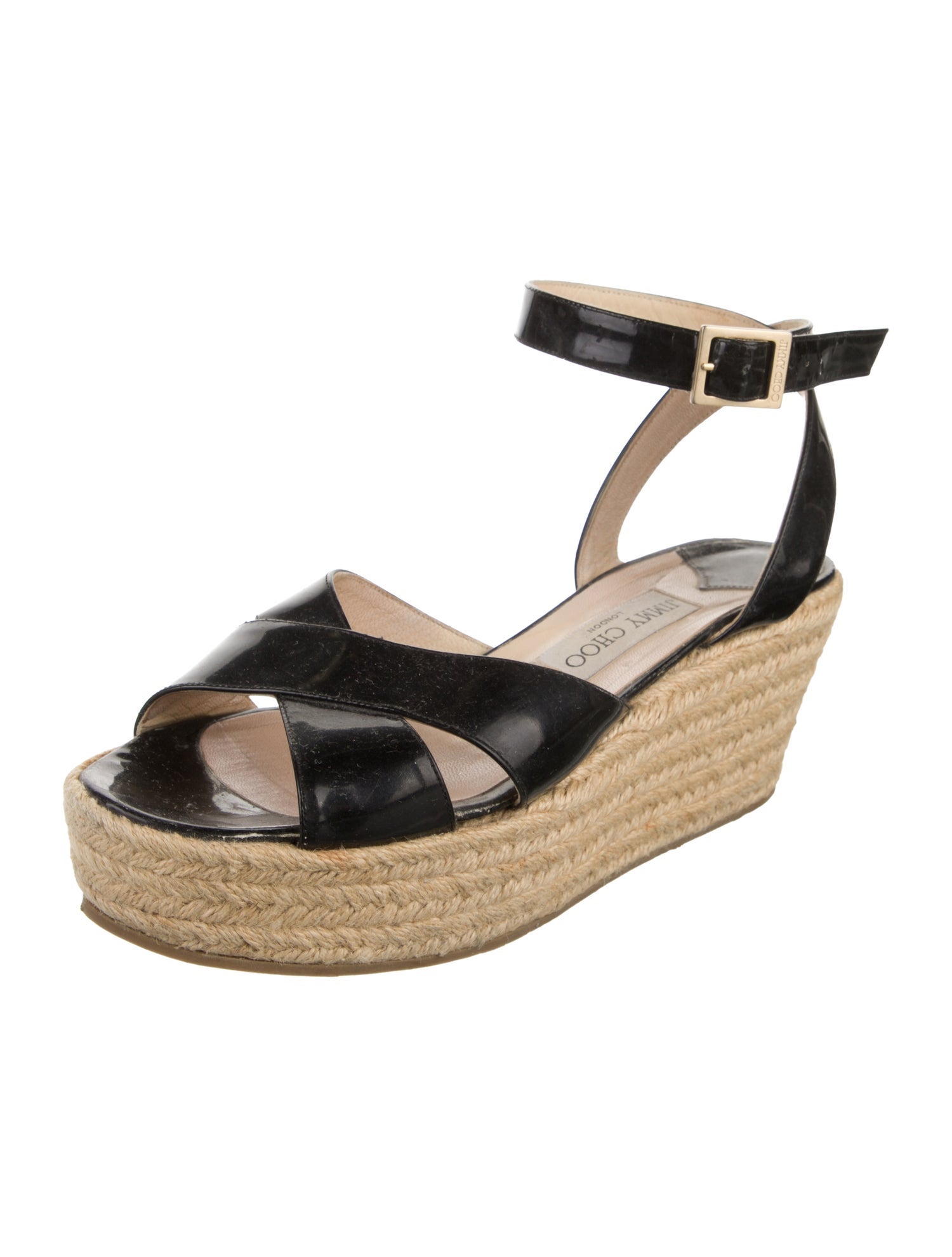 Jimmy Choo Patent Leather Espadrilles