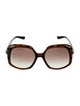 Jimmy Choo eddie/s Oversize Sunglasses