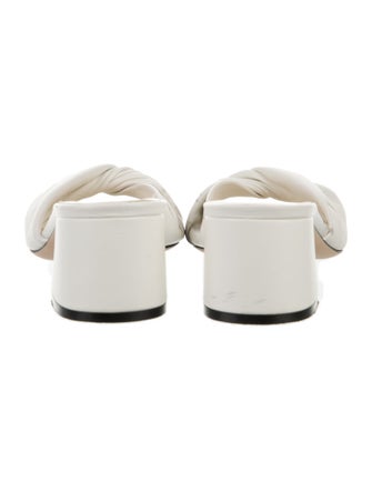 Jimmy Choo Leather Slides