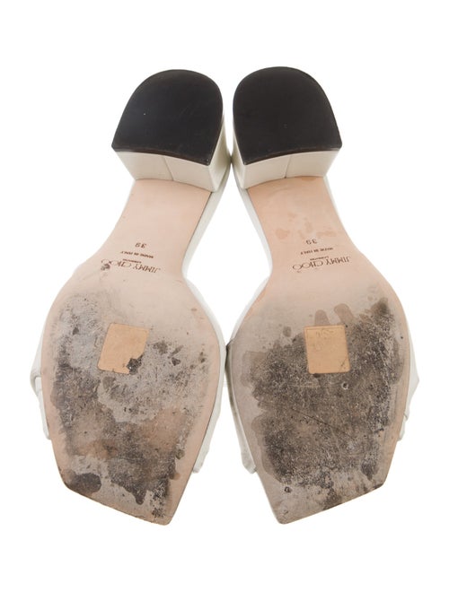 Jimmy Choo Leather Slides