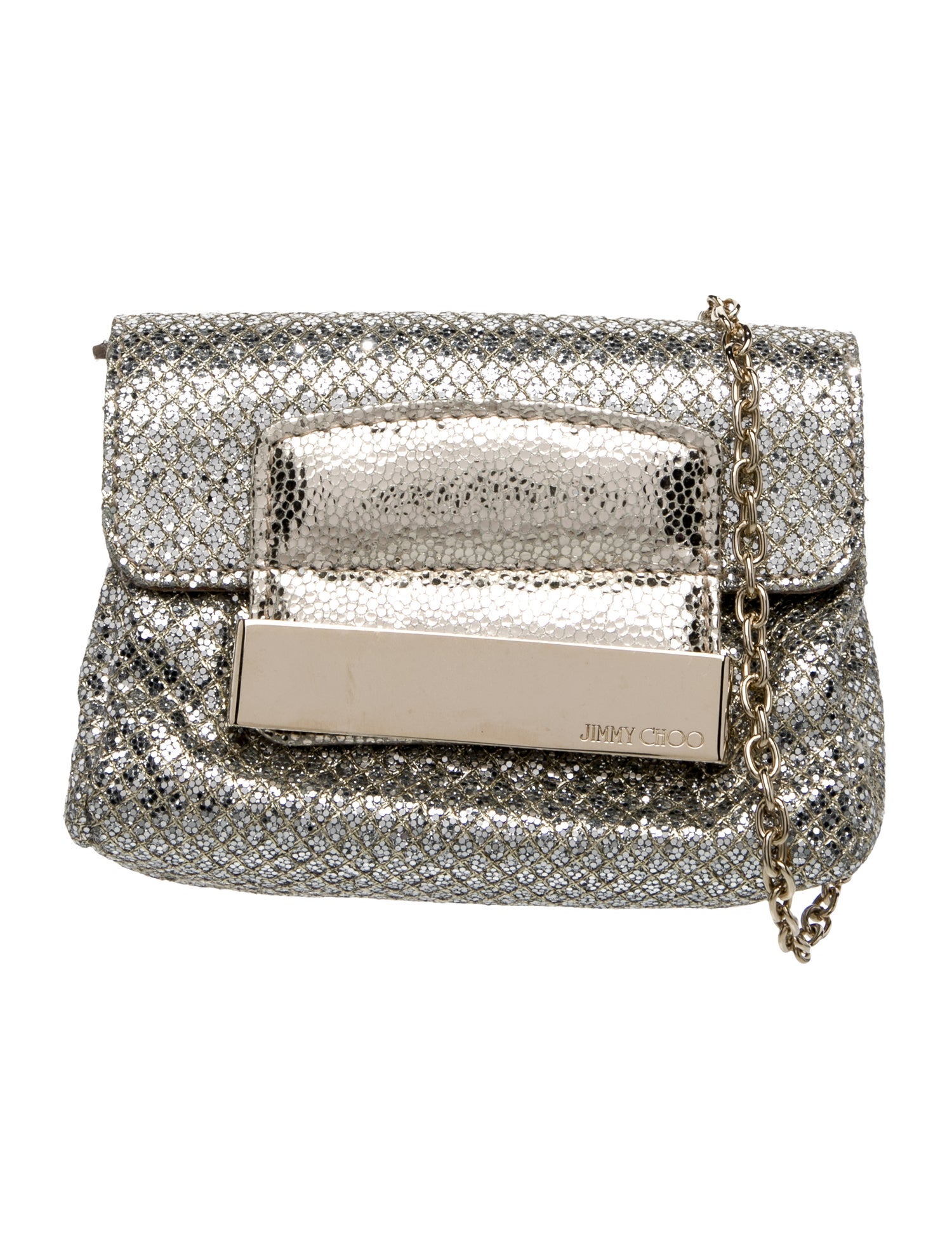 Jimmy Choo Glitter Evening Bag