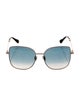 Jimmy Choo Cris/S Oversize Sunglasses