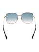 Jimmy Choo Cris/S Oversize Sunglasses