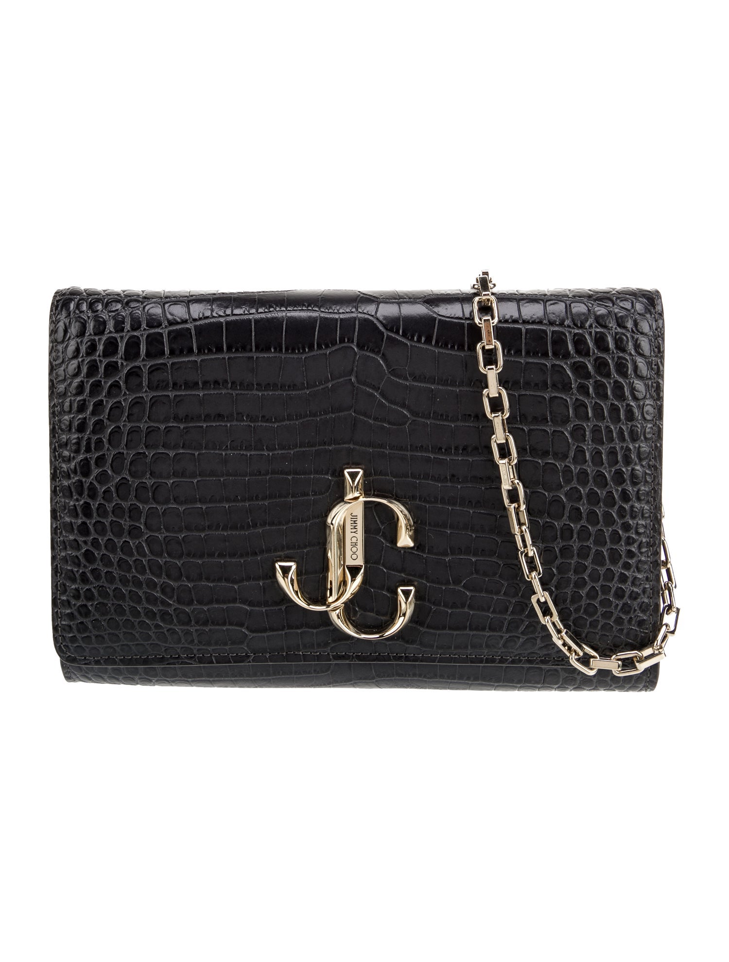 Jimmy Choo Embossed Leather Varenne