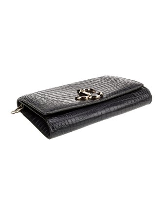 Jimmy Choo Embossed Leather Varenne