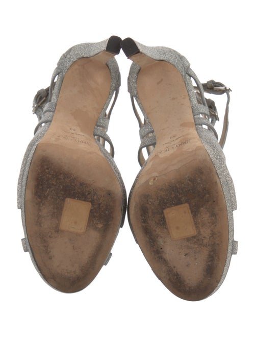 Jimmy Choo Glitter Sandals