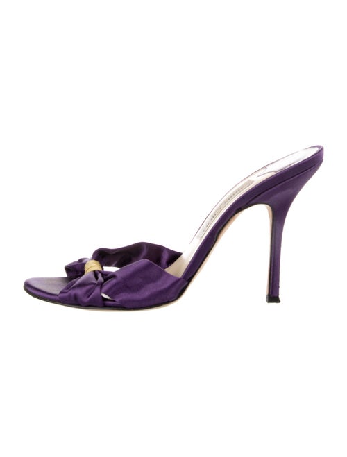 Jimmy Choo Satin Slides