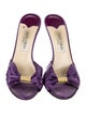 Jimmy Choo Satin Slides