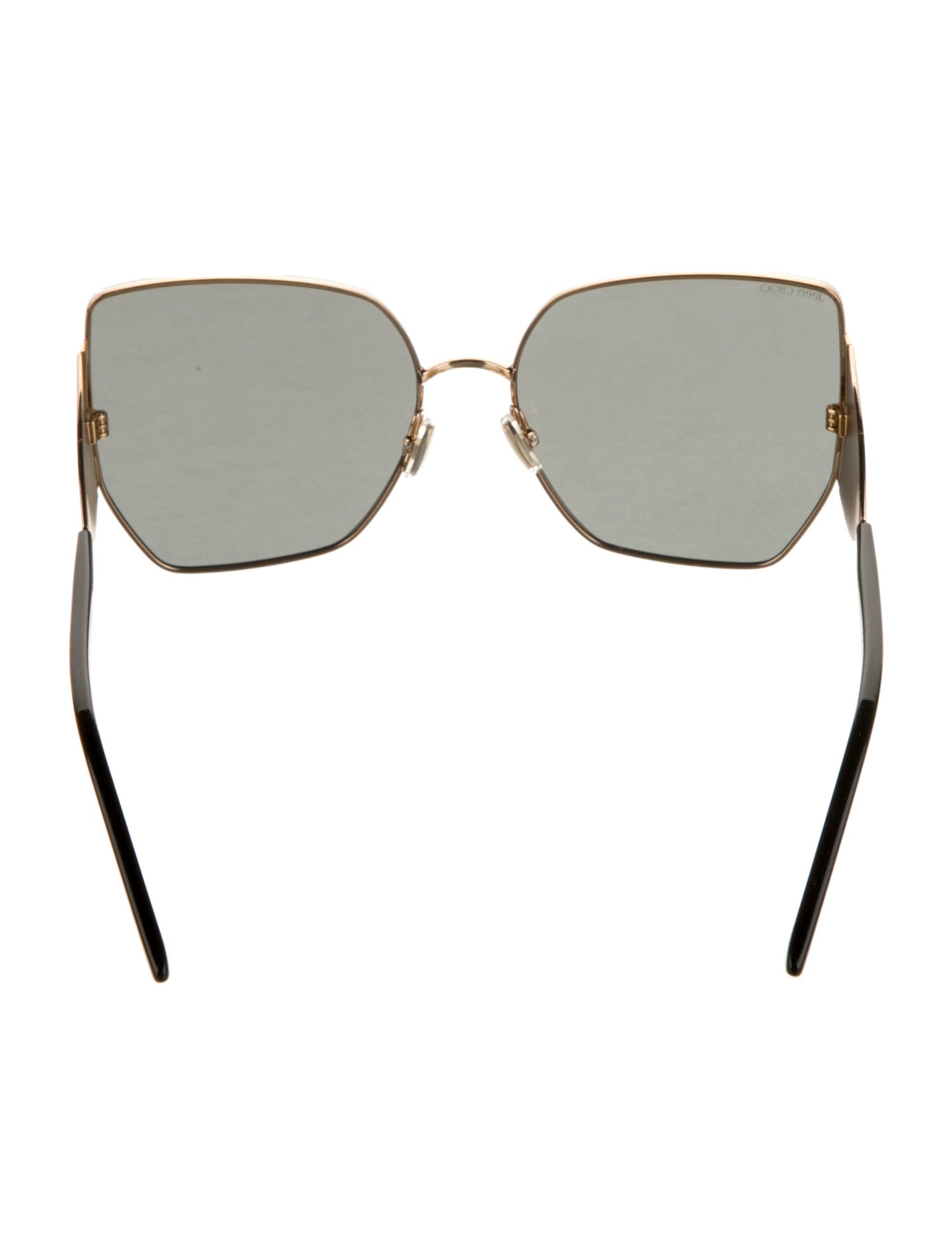 Jimmy Choo Oversize Tinted Sunglasses