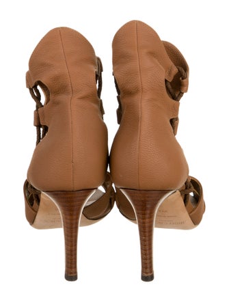 Jimmy Choo Leather Slingback Sandals