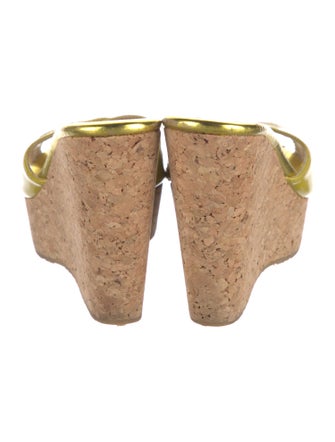 Jimmy Choo Patent Leather Slides