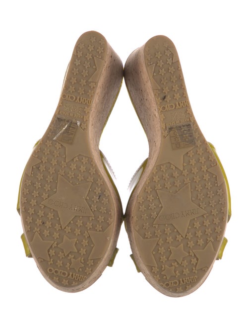 Jimmy Choo Patent Leather Slides