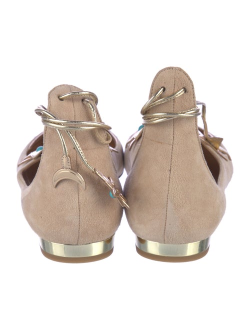 Aquazzura Suede Flats