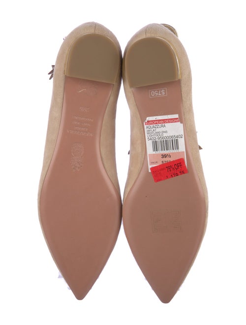 Aquazzura Suede Flats