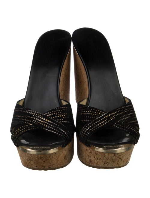 Jimmy Choo Suede Slides