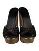 Jimmy Choo Suede Slides