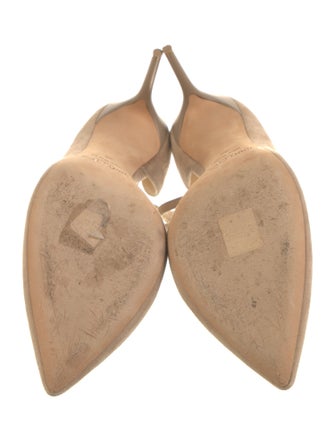 Jimmy Choo Suede D'Orsay Pumps