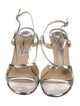 Jimmy Choo Leather T-Strap Sandals