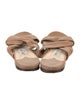 Jimmy Choo Leather Slides