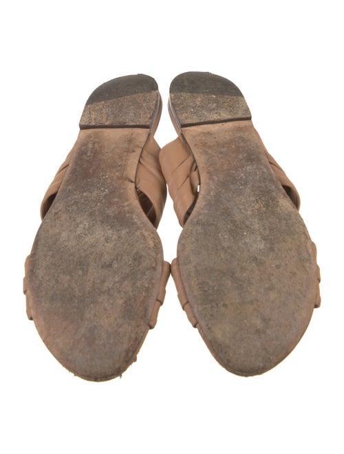 Jimmy Choo Leather Slides