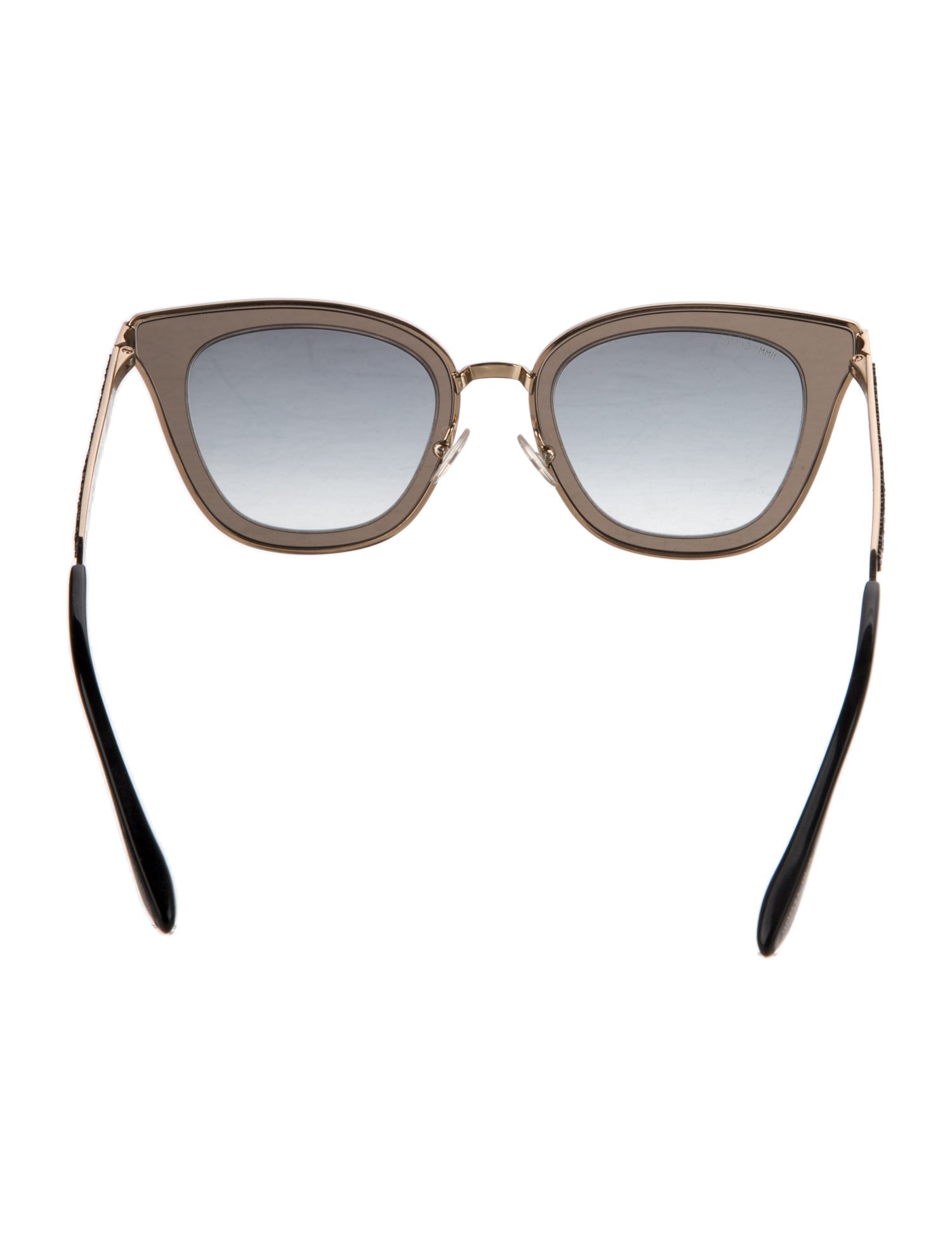 Jimmy Choo Wayfarer Gradient Sunglasses