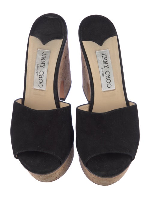 Jimmy Choo Suede Slides