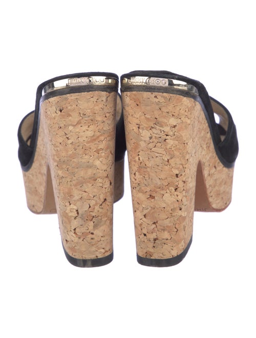 Jimmy Choo Suede Slides