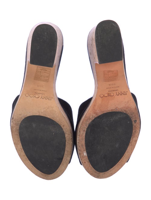 Jimmy Choo Suede Slides