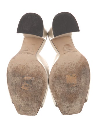 Jimmy Choo Leather Slides