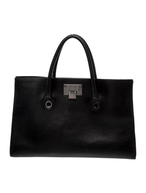 Jimmy Choo Leather Top Handle Bag