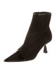 Jimmy Choo Suede Leather Trim Embellishment Boots