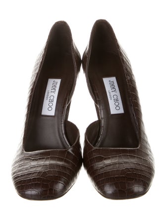 Jimmy Choo Leather D'Orsay Pumps