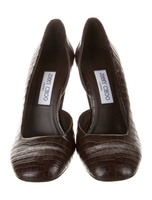 Jimmy Choo Leather D'Orsay Pumps