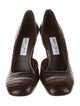 Jimmy Choo Leather D'Orsay Pumps