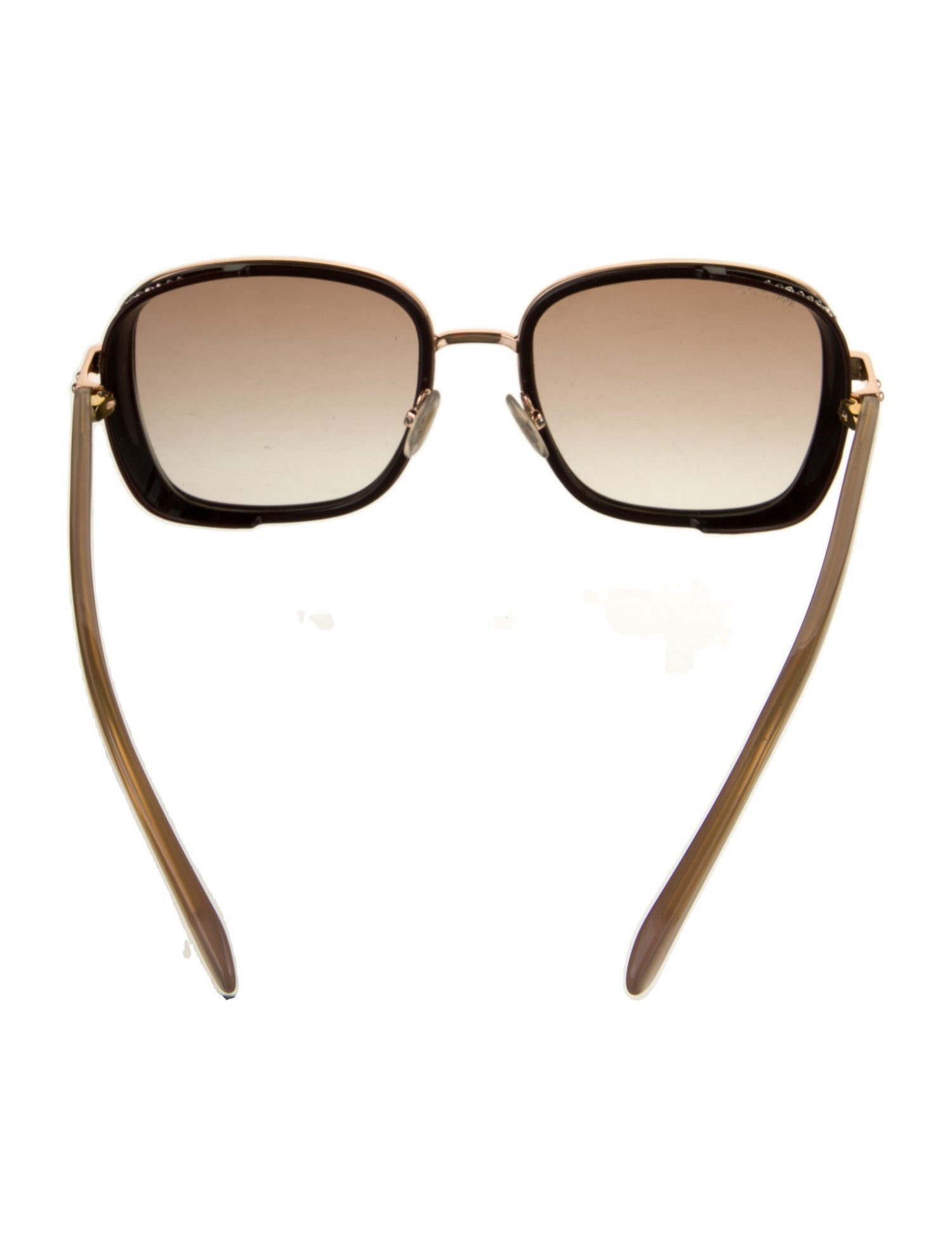 Jimmy Choo Oversize Mirrored Sunglasses