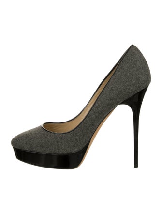 Jimmy Choo Wool Pumps